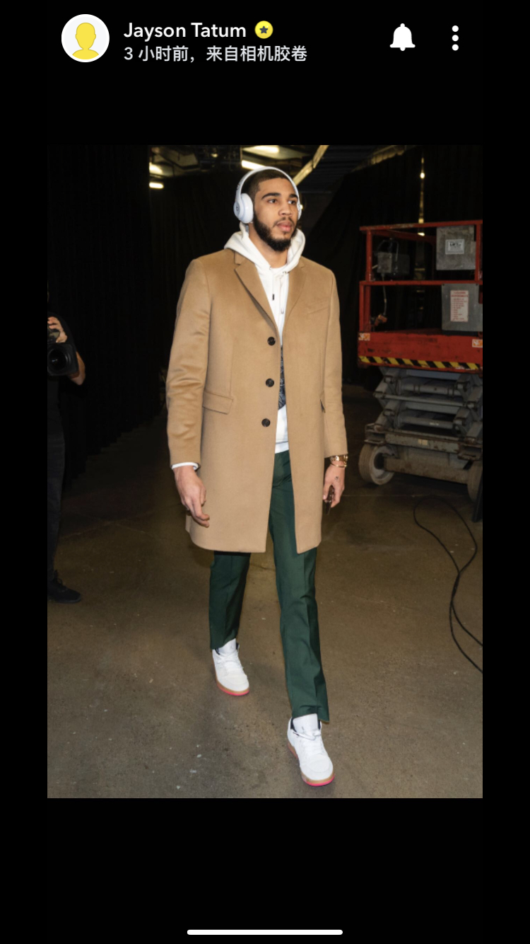 塔图姆snapchat&ins story更新