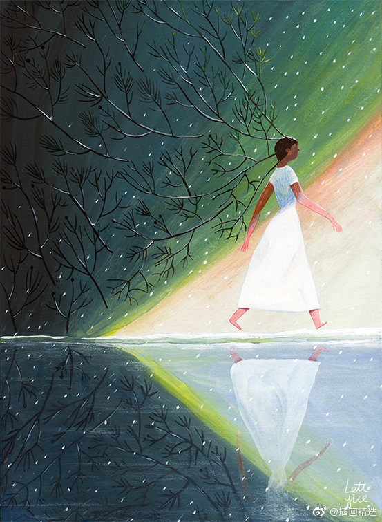 插画师lettyice的插画作品画灵动神秘