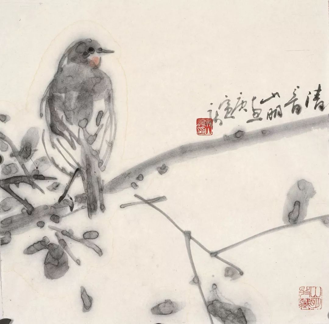 教育家中国人物画家一一吴山明的淡宿墨人物画