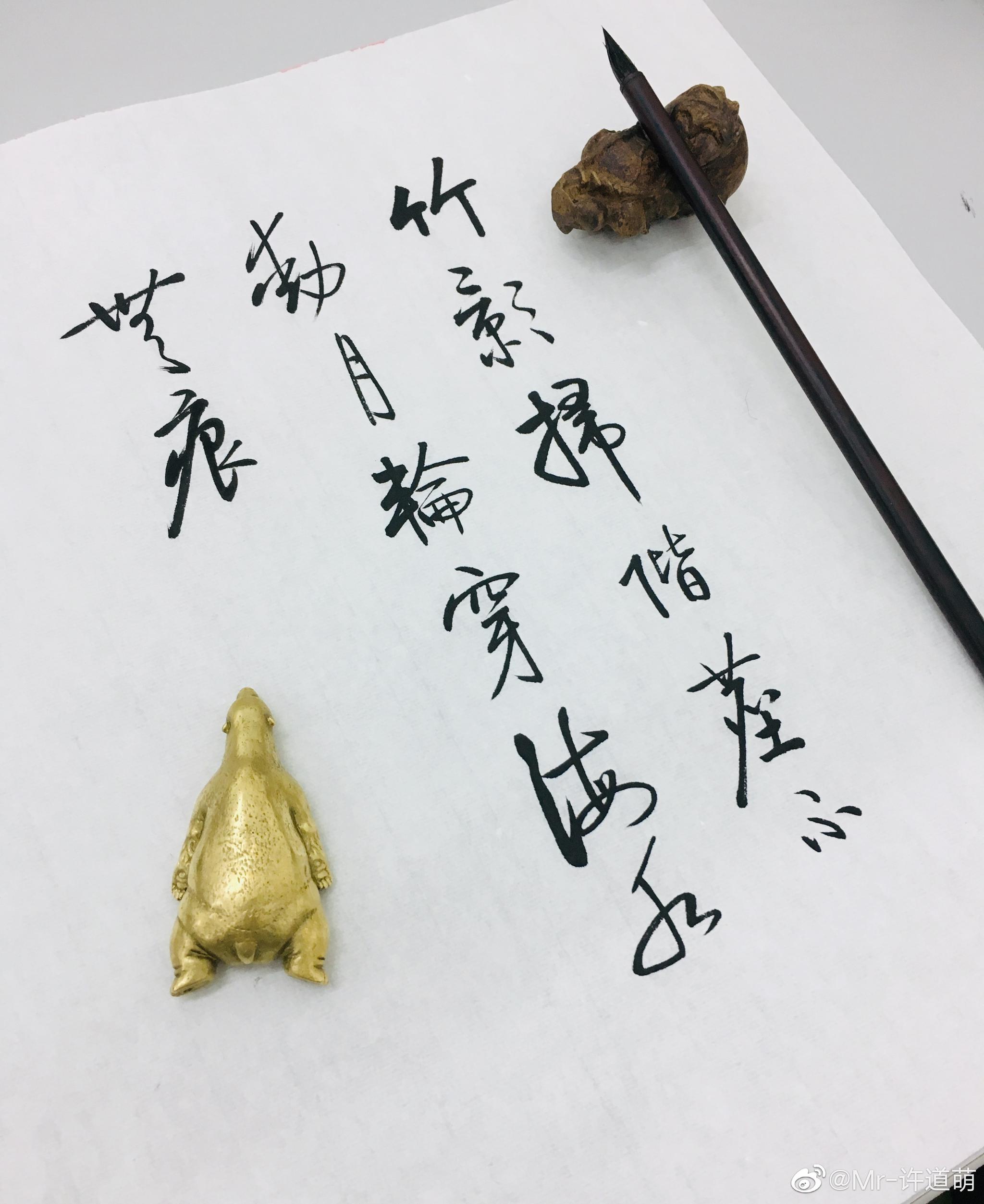 练字,来吗一 流光可惜 二 横扫千军笔一枝,艺舟双楫妙文辞.