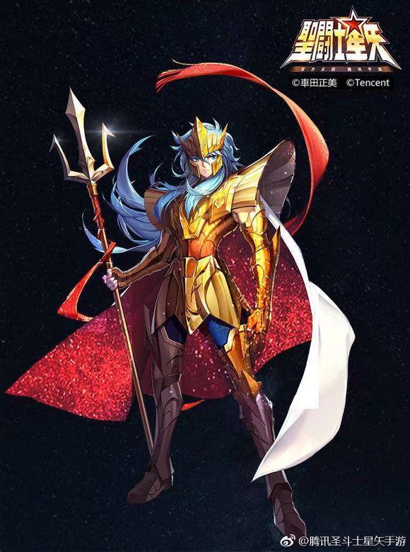 腾讯手游圣斗士星矢立绘!