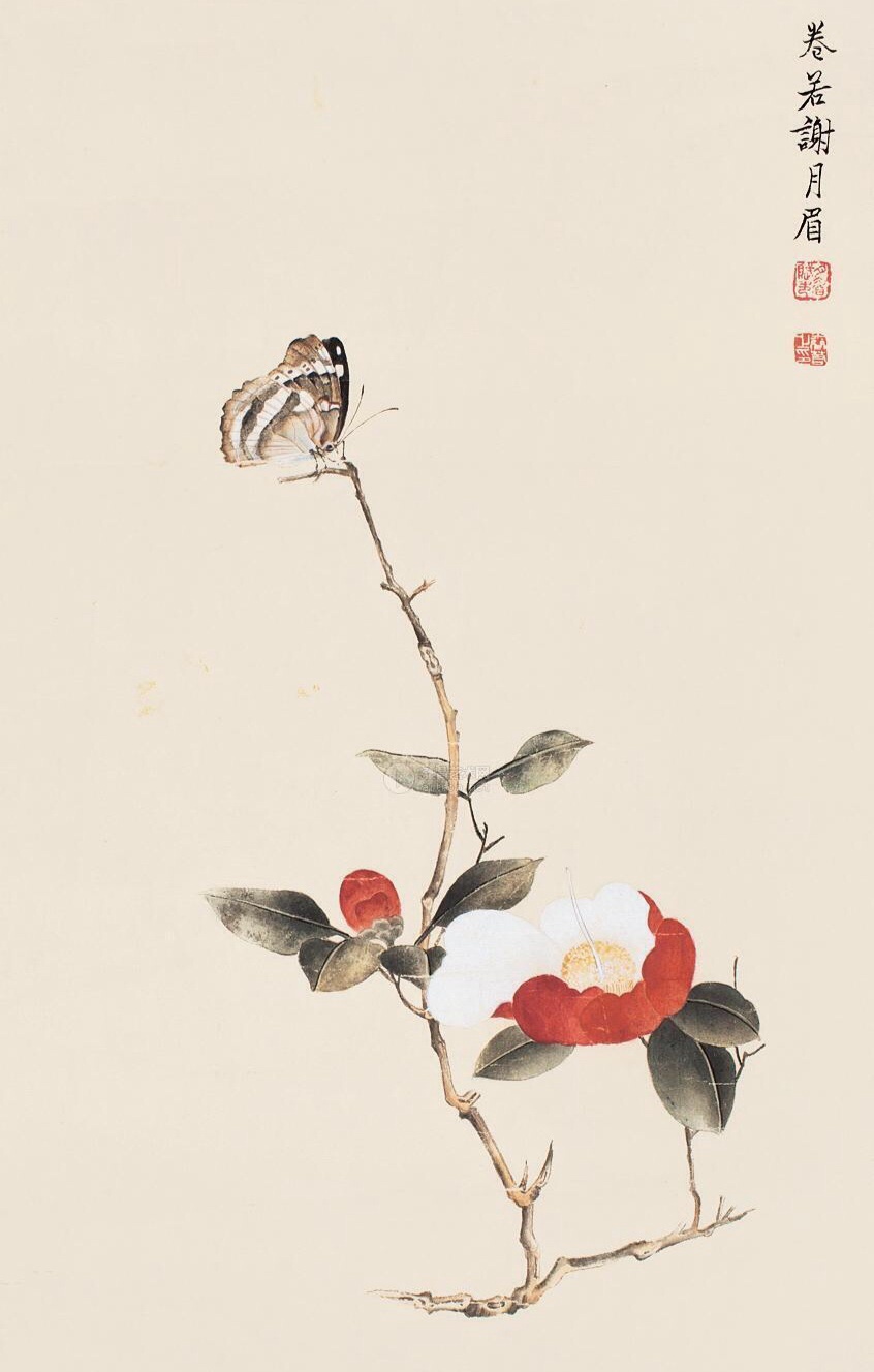 谢月眉自幼喜绘画画家谢稚柳三姐