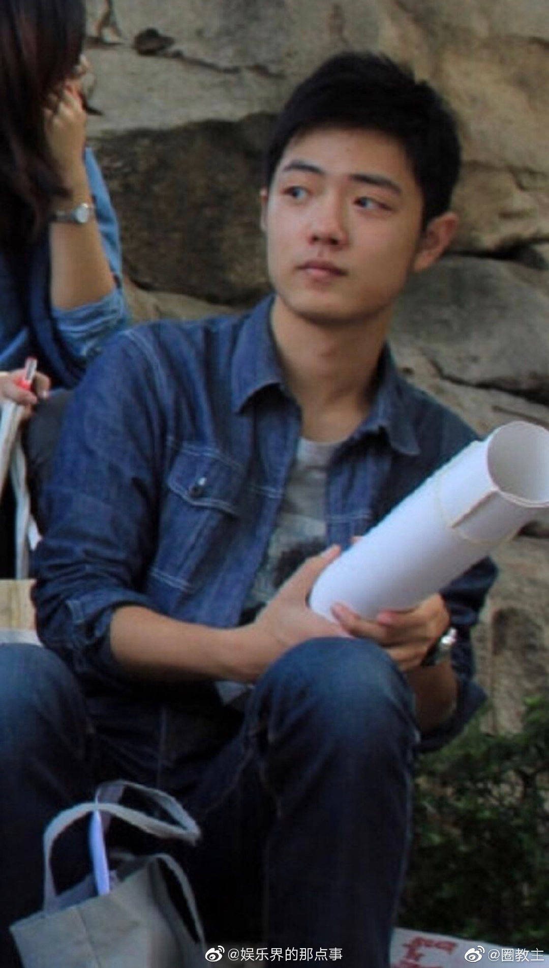 肖战出道前的照片只能说胖子都是潜力股哇