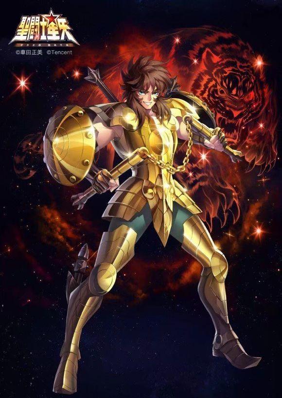 腾讯手游圣斗士星矢立绘!