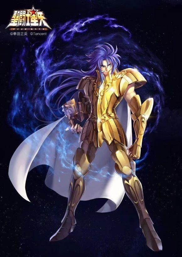腾讯手游圣斗士星矢立绘!