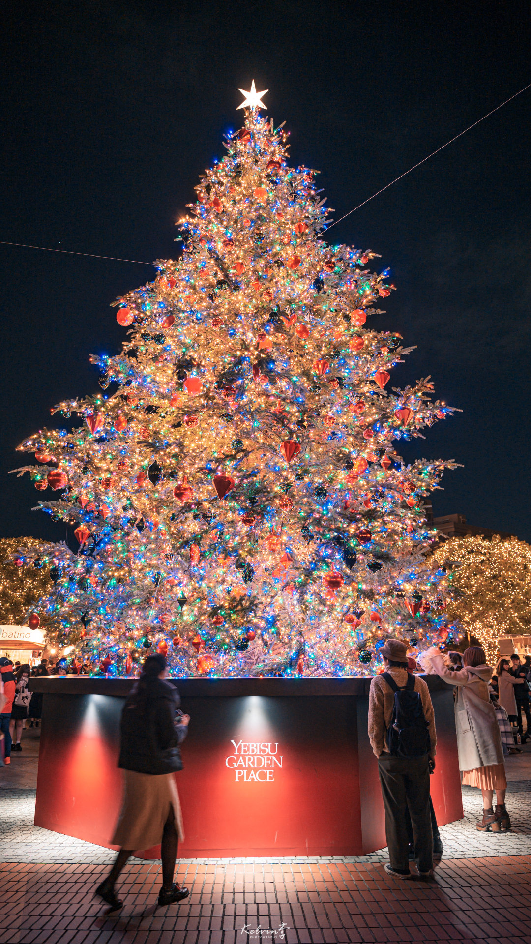 日本街头的圣诞夜气息推荐日本旅拍摄影师kelvin李