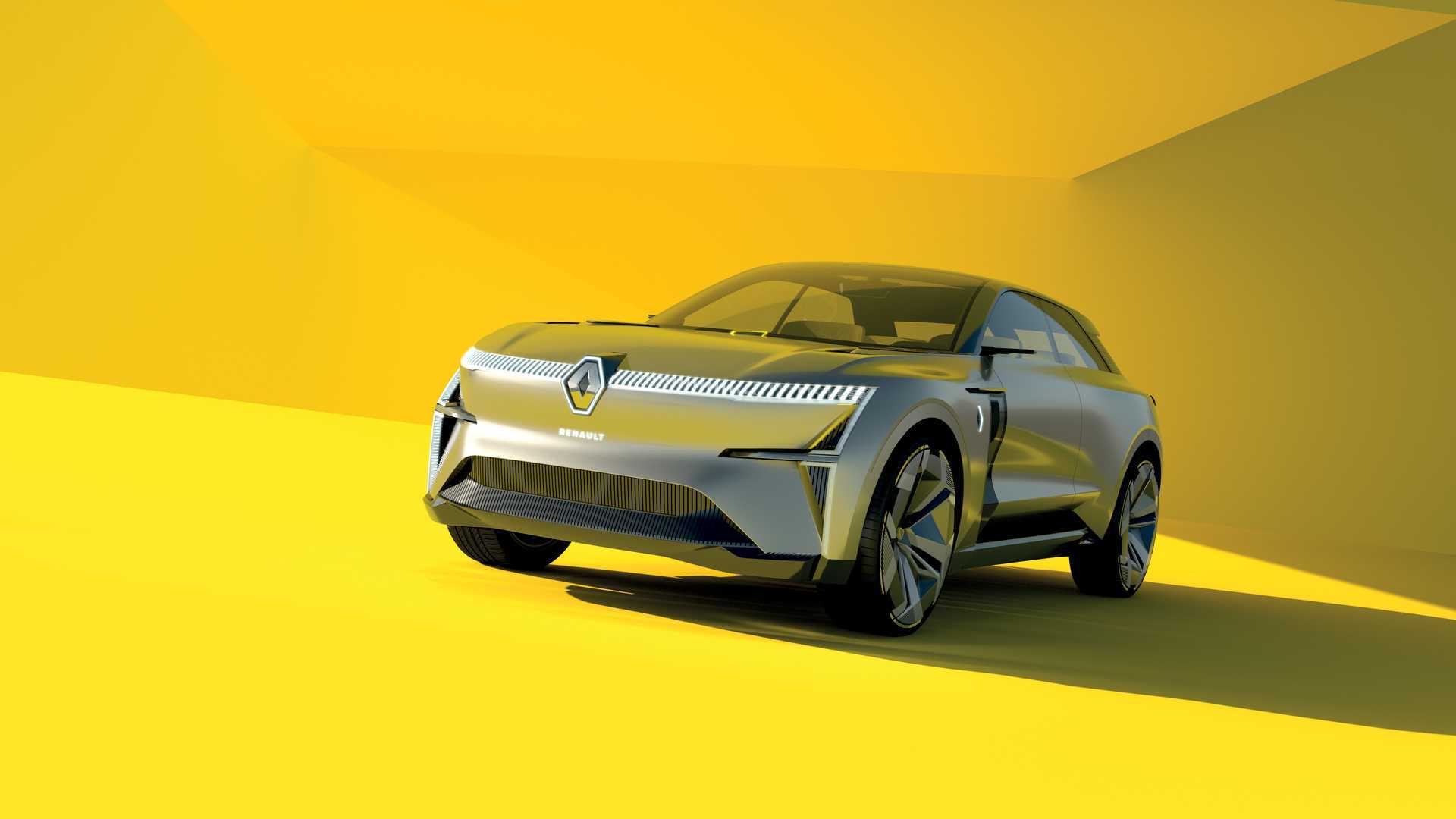 雷诺morphoz概念车发布,展示雷诺品牌未来的电气化出行愿景.