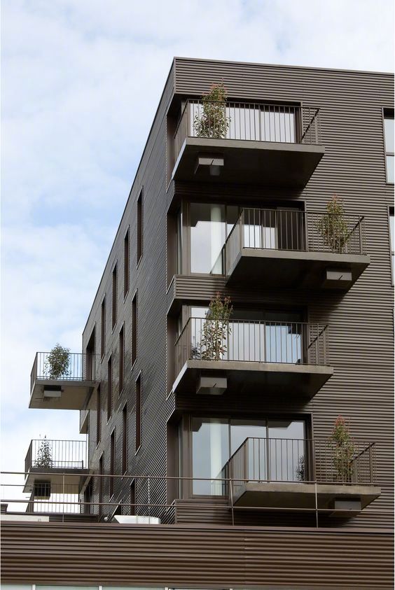 建筑外立面 阳台