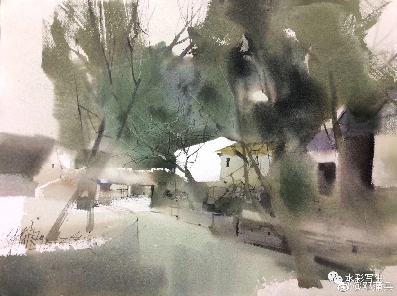 平龙作品欣赏:水性的不羁与狂野  特别声明:以上