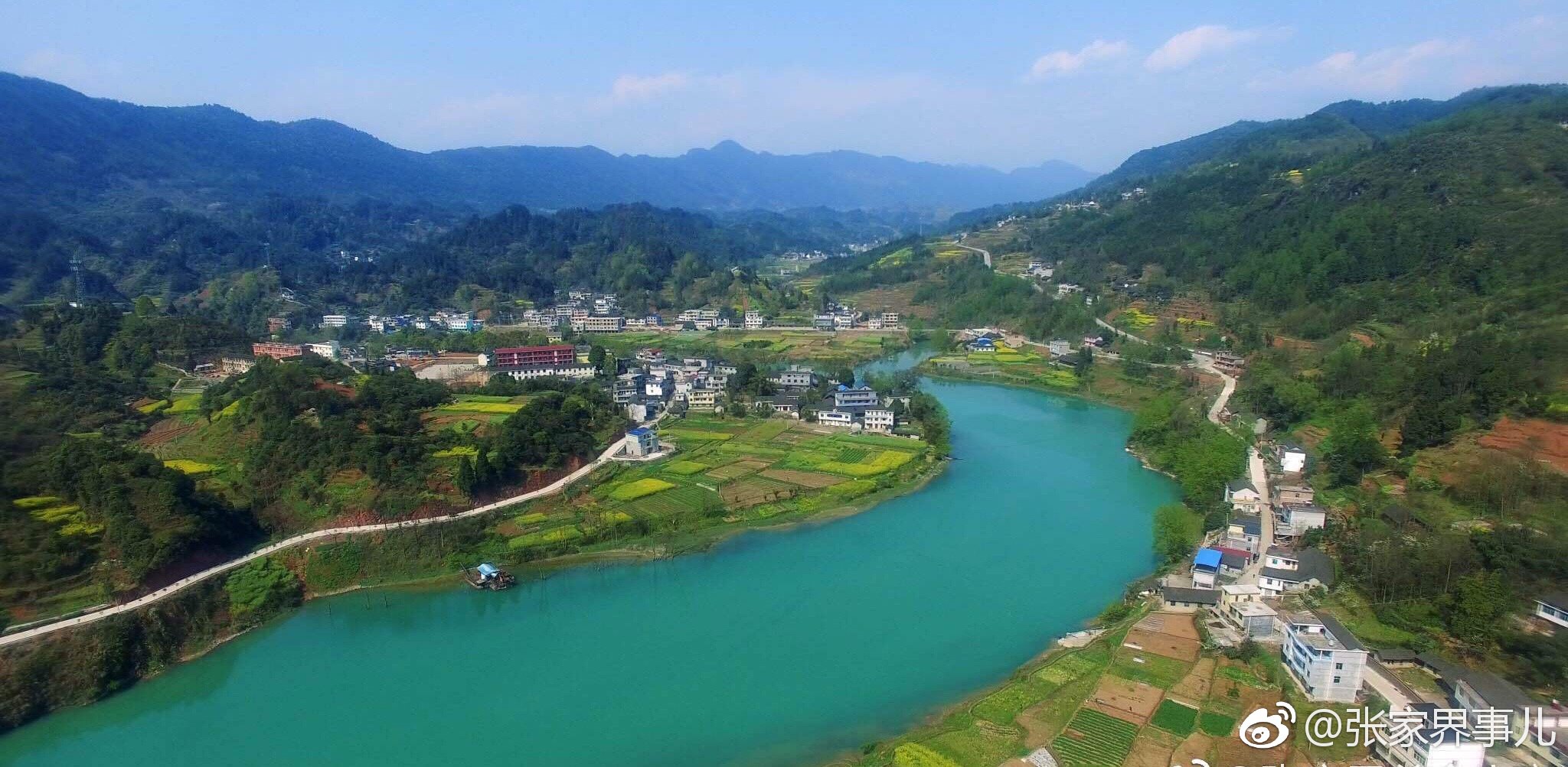 张家界桑植县凉水口镇,如此美好的小镇,宜居胜地哟