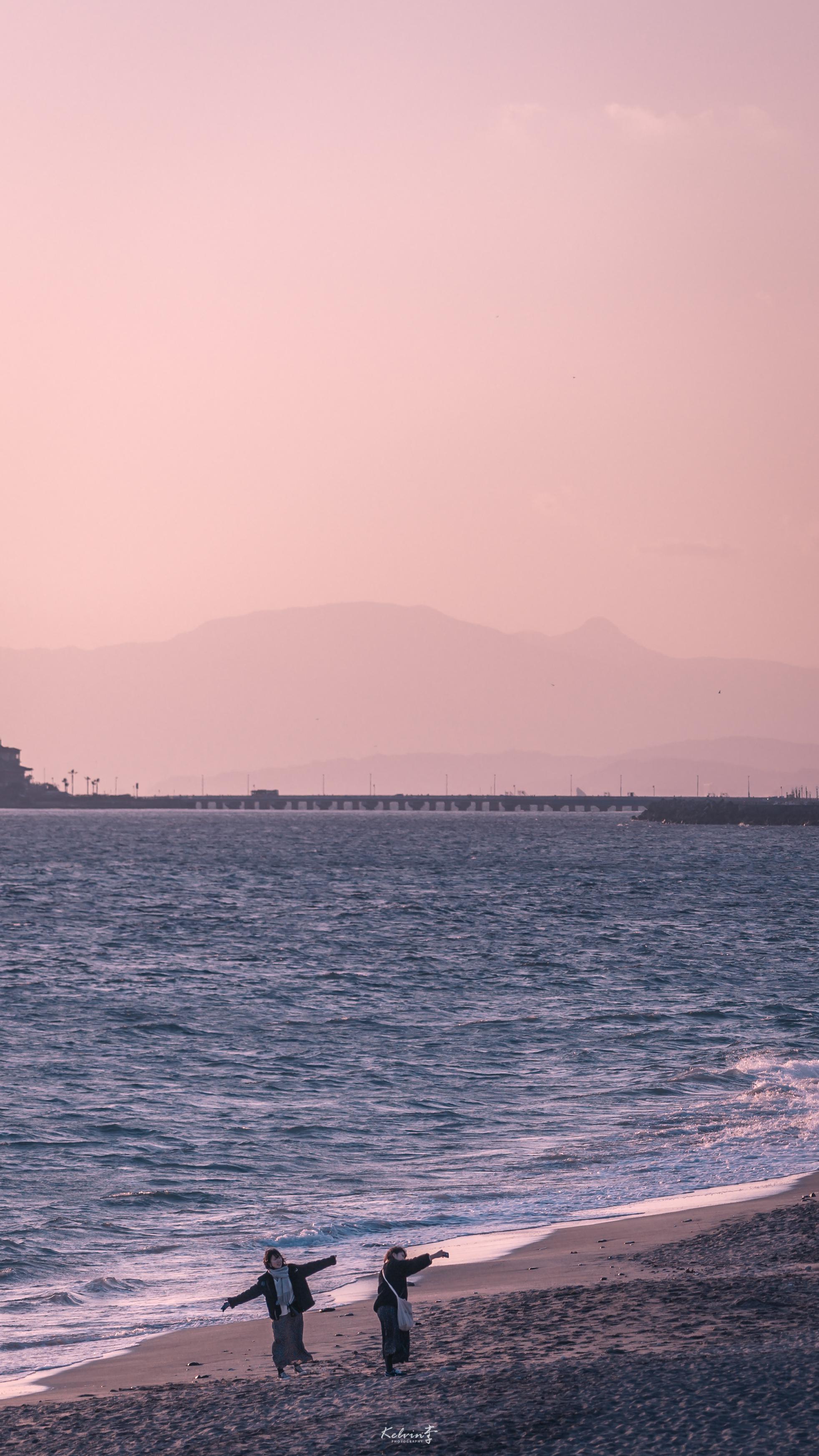 周末一起去镰仓看海吧～壁纸 @findjapan@微博摄影@微相