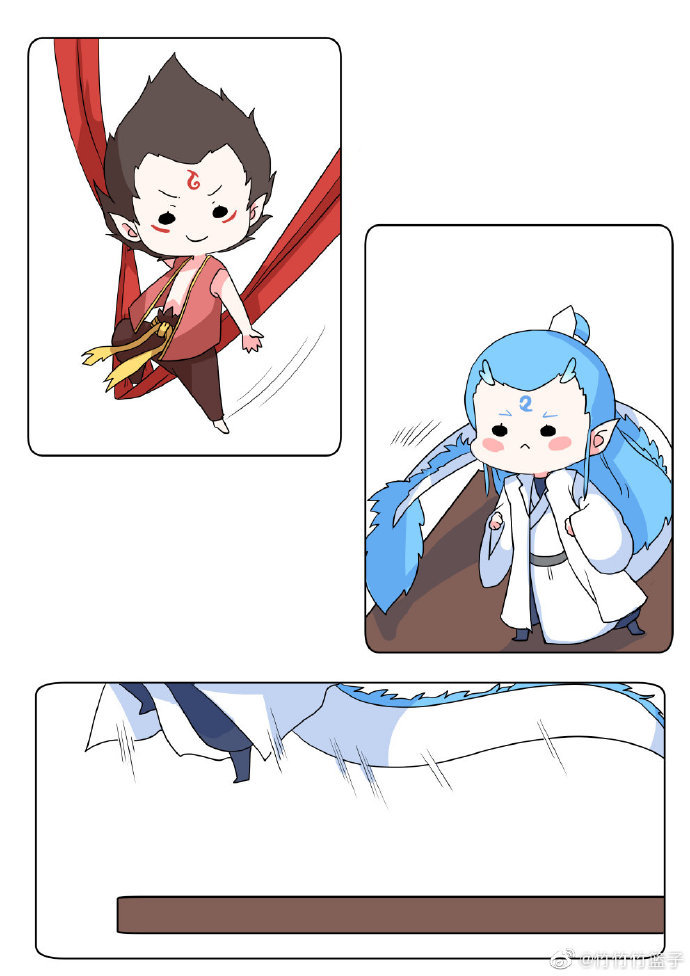 混天绫说我累了我太难了画师竹竹竹篮子