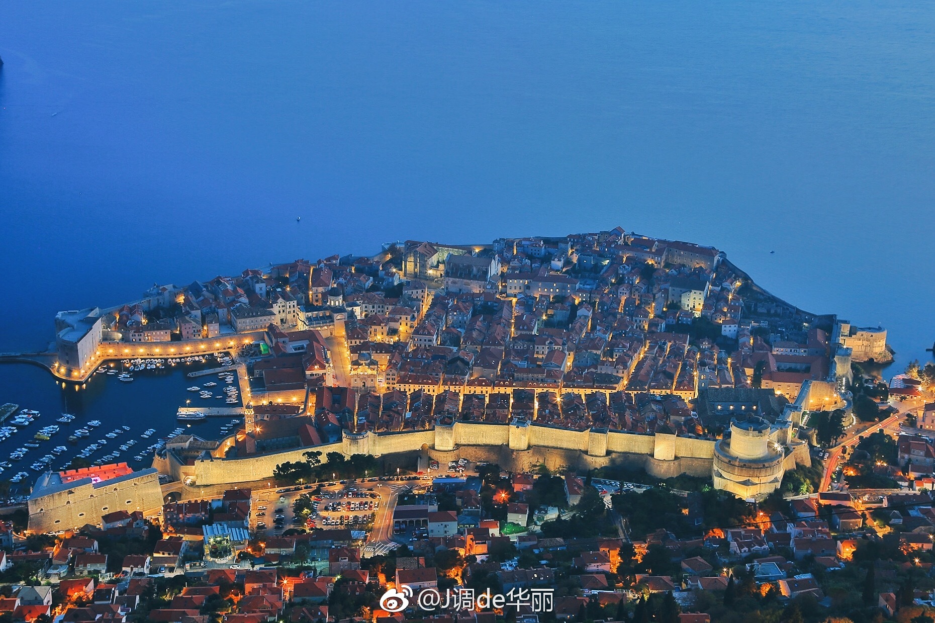 克罗地亚旅行权力的游戏君临城日落居然可以这么美