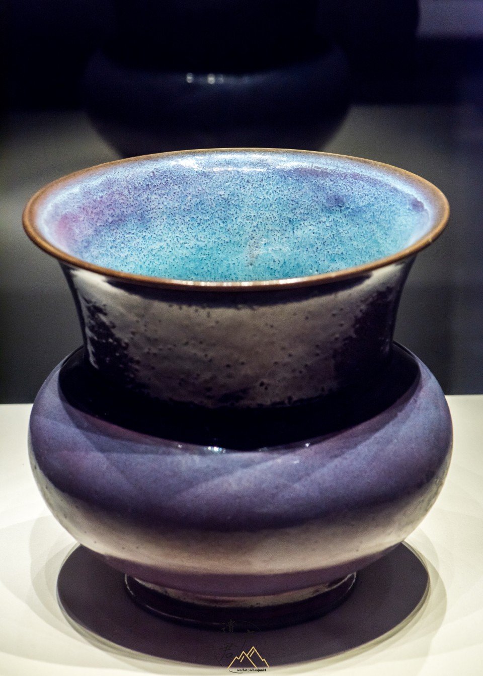 国家博物馆藏· 宋钧窑玫瑰紫釉花盆|玫瑰紫|钧窑|花盆_新浪新闻