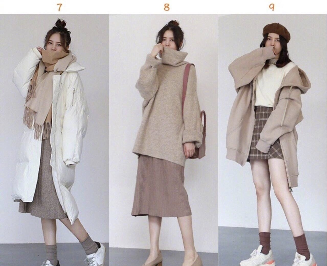 秋冬27套温柔系搭配,充满女人味的穿搭,才能给人一种独特的气质