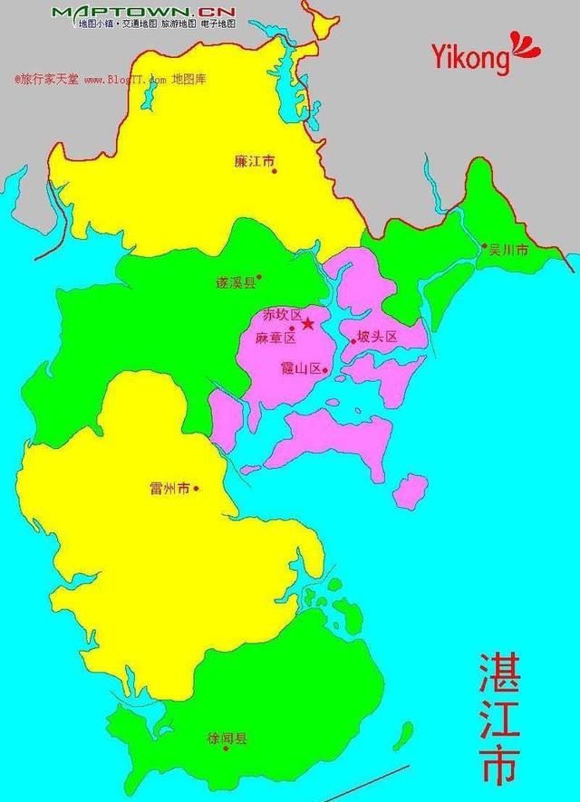 湛江特色旅游一个原来叫广州湾的地方