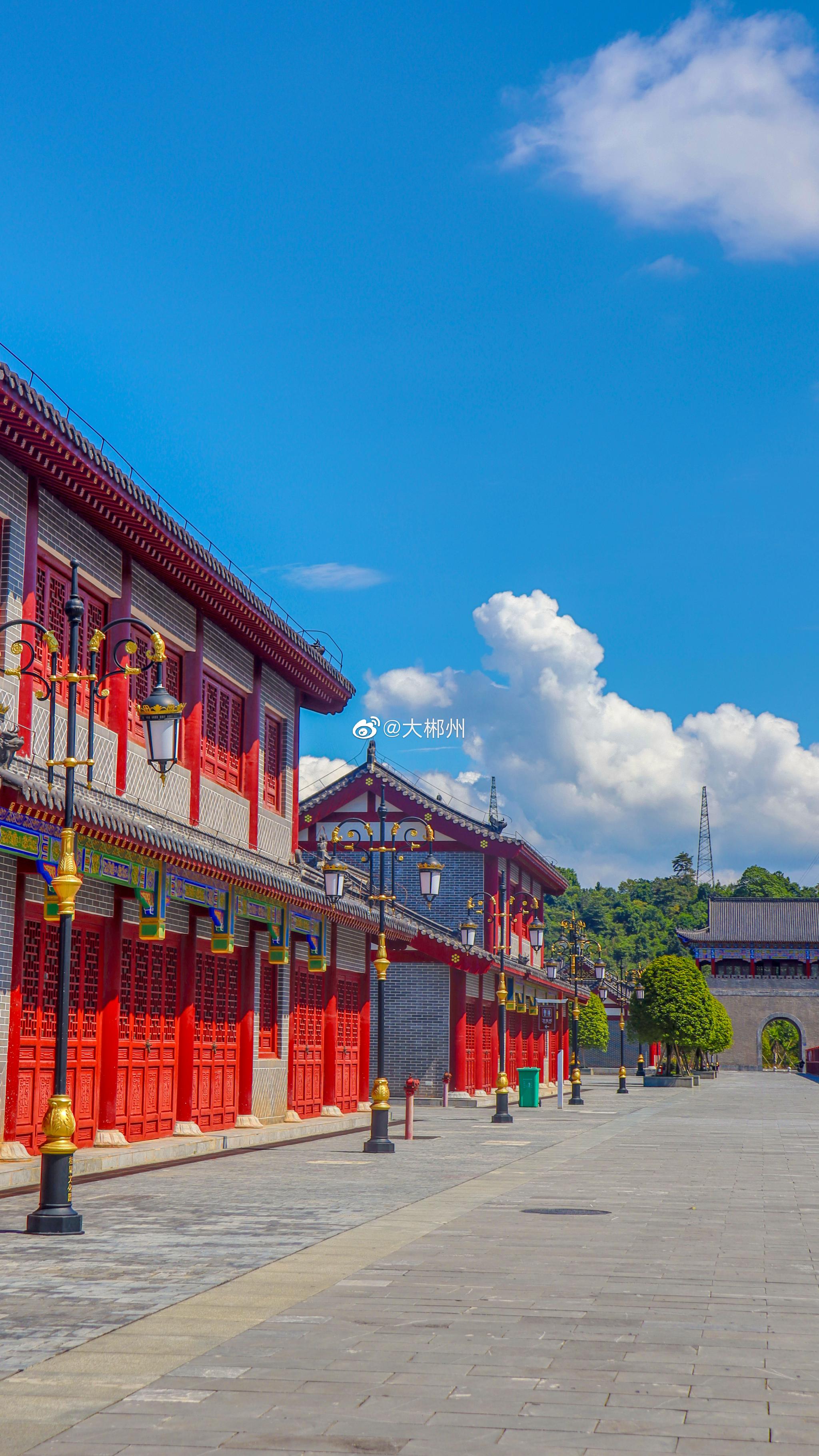 桂阳文化园古郡城,适合拍照.