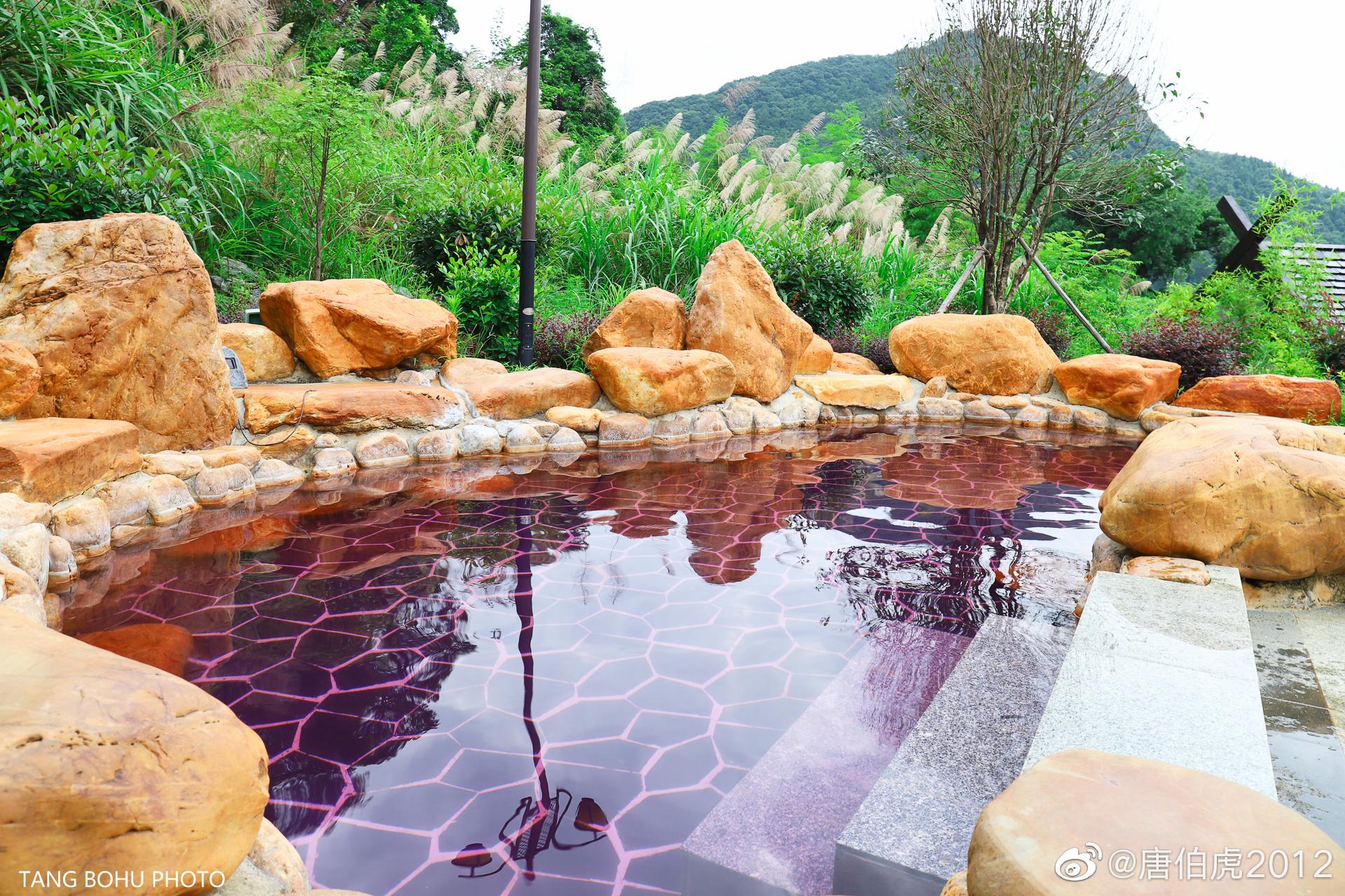 蓝山源岭南东方温泉酒店滨蓝山湖之畔,临温汤天然温泉水