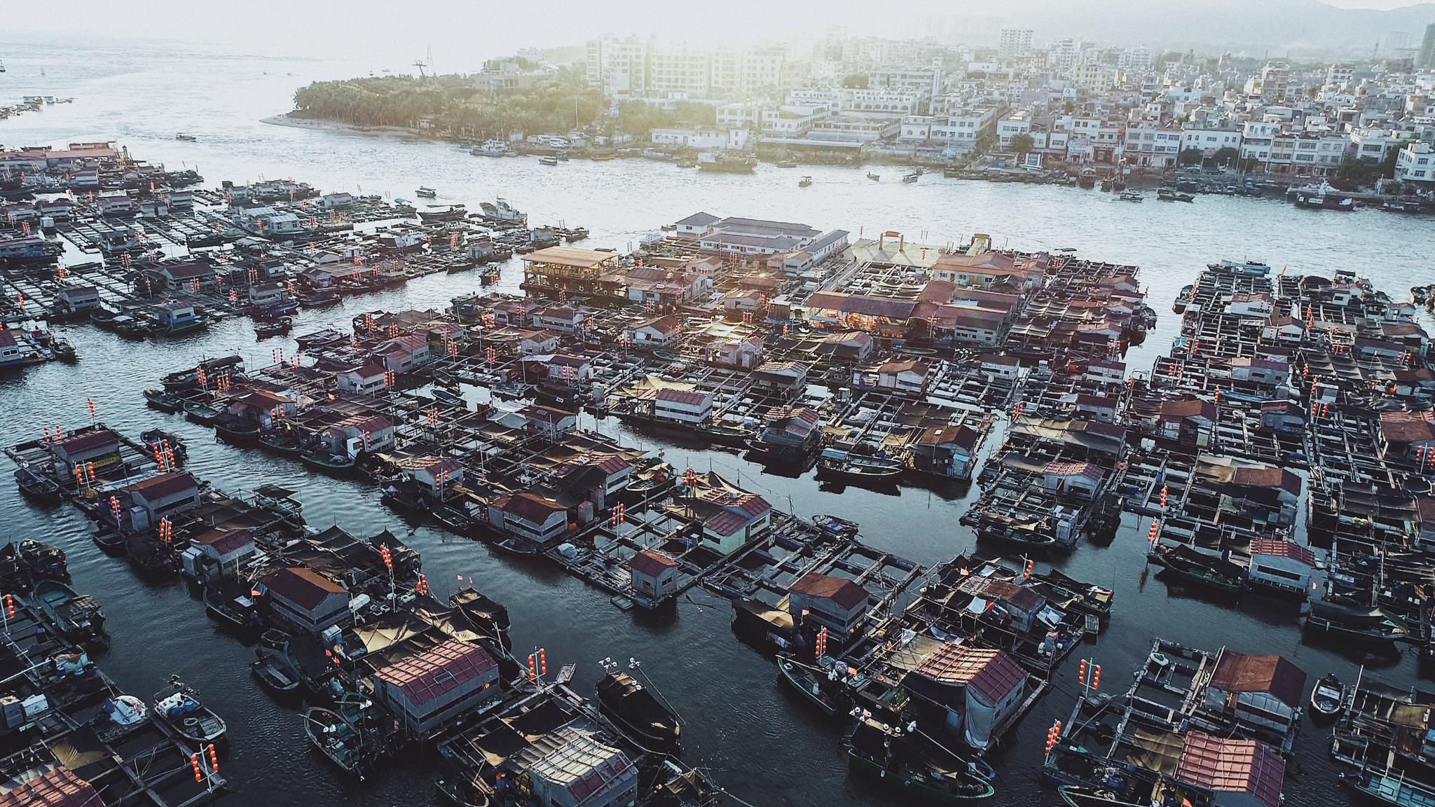 海南陵水 | 疍家鱼排很难想象有这么一群人世代生活在海上以海为_新浪新闻