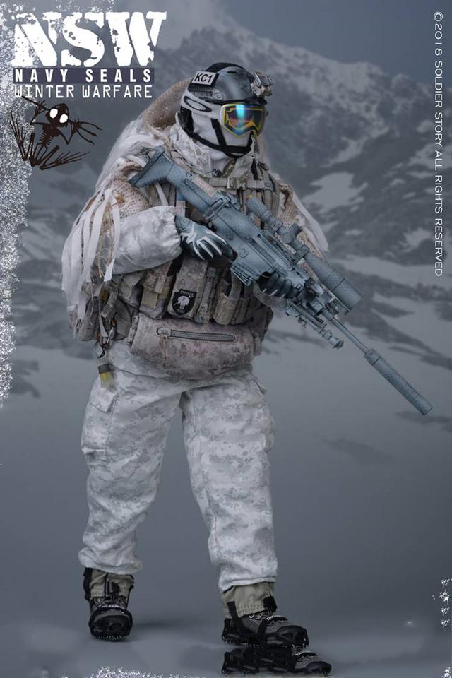 美军雪地海豹seal特种部队—雪地白色幽灵 世界十大特种部队之一|海豹