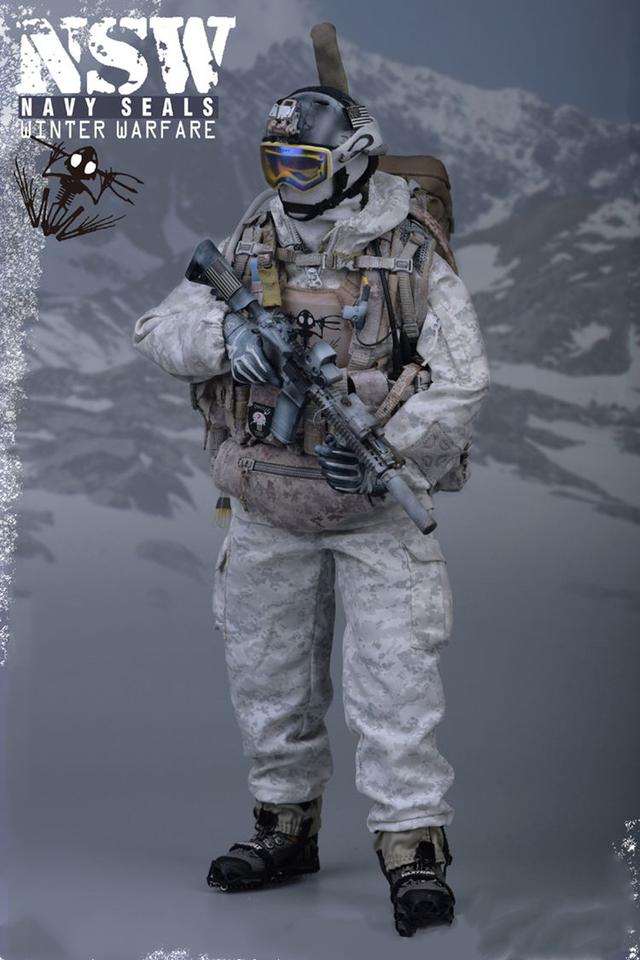 美军雪地海豹seal特种部队雪地白色幽灵世界十大特种部队之一