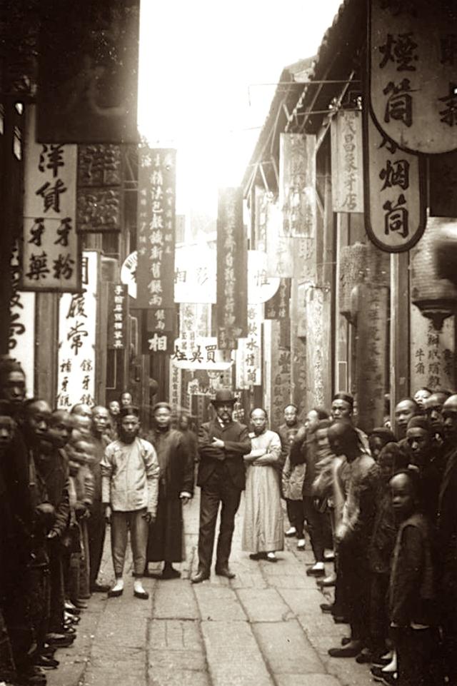 清末民初广州城长堤码头西关豪宅