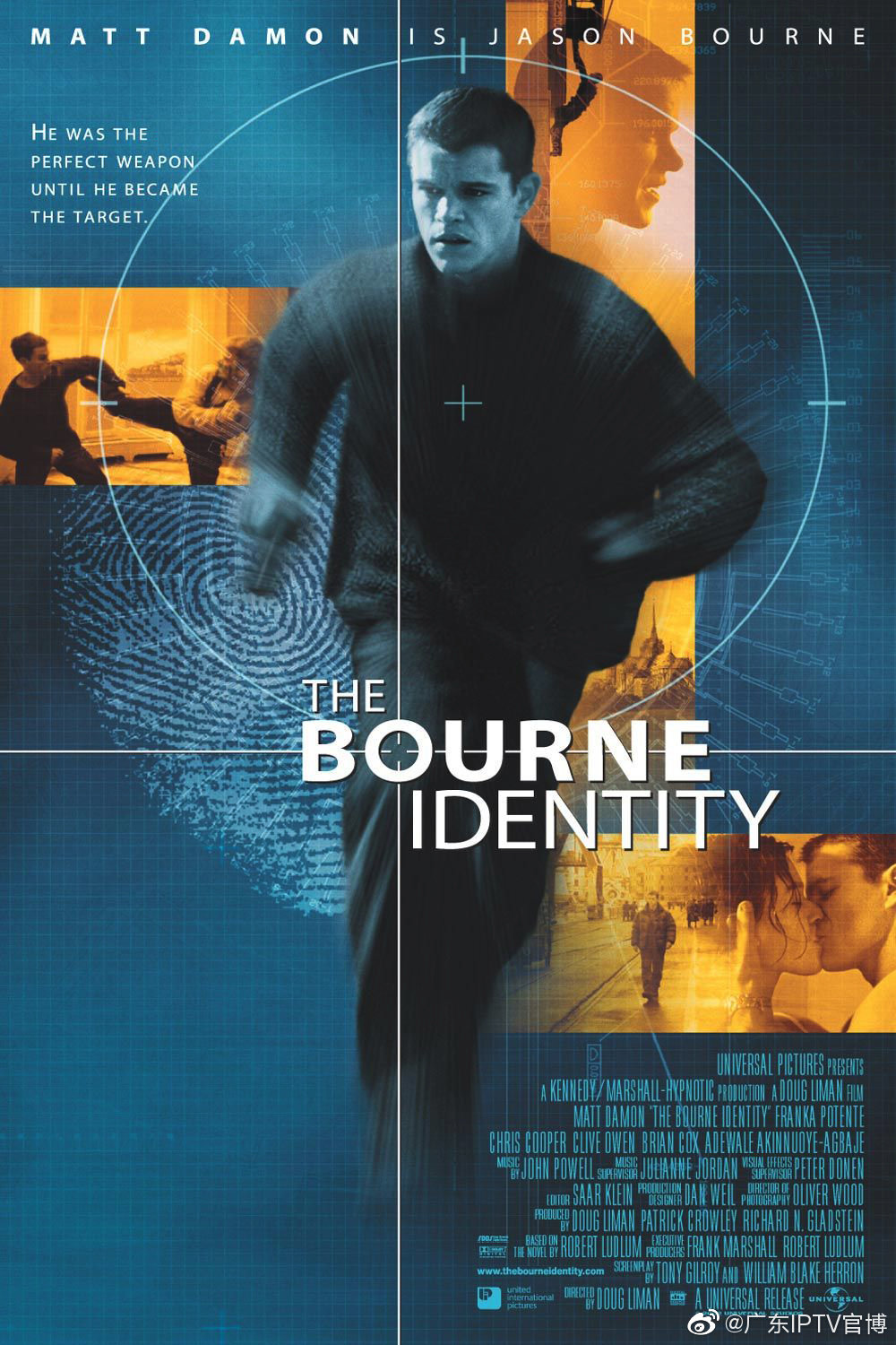 《谍影重重》改编自罗伯特·鲁德鲁姆同名小说,由道格·里曼执导