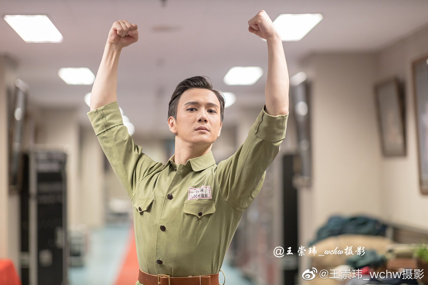 按拍摄顺序:侯爽,刘琪,李梦飞,王启敏,孙金金,马晓东,武思明,吴殿玉