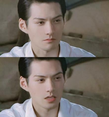 严宽年轻时候的颜值真的像是言情小说的男主角.