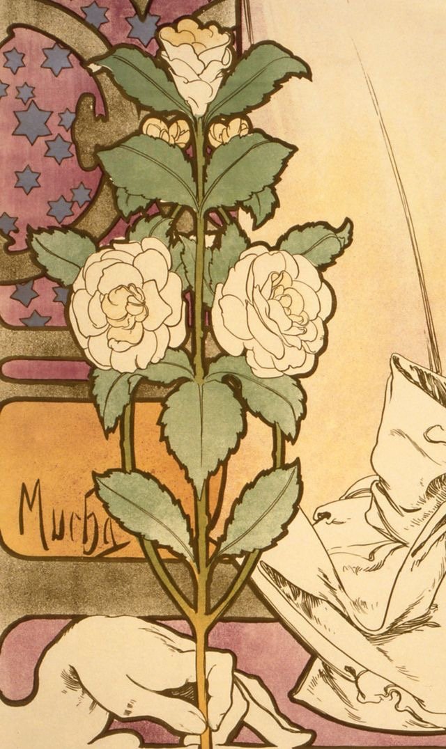 欣赏穆夏的插画艺术87