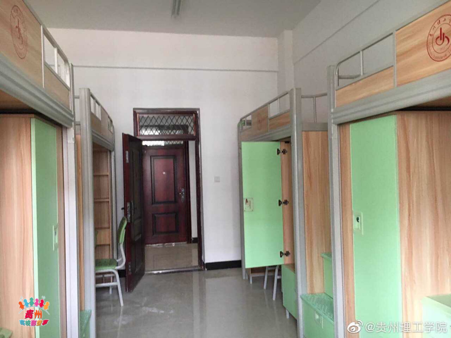 贵州理工学院大学城校区分两期建设,一期工程已修好