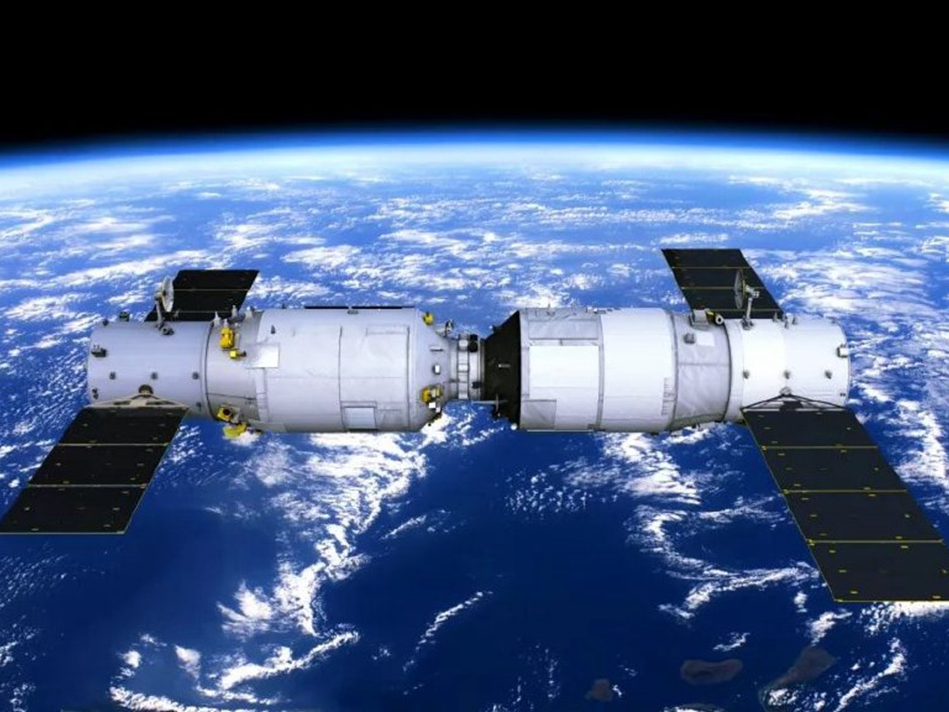 2011年9月29日,中国发射了其第一个空间实验站天宫一号.