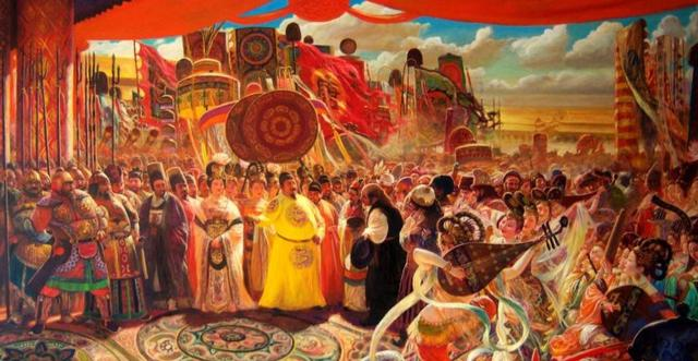 大唐帝国扫灭西突厥始末苏刑公万骑破西突厥十万