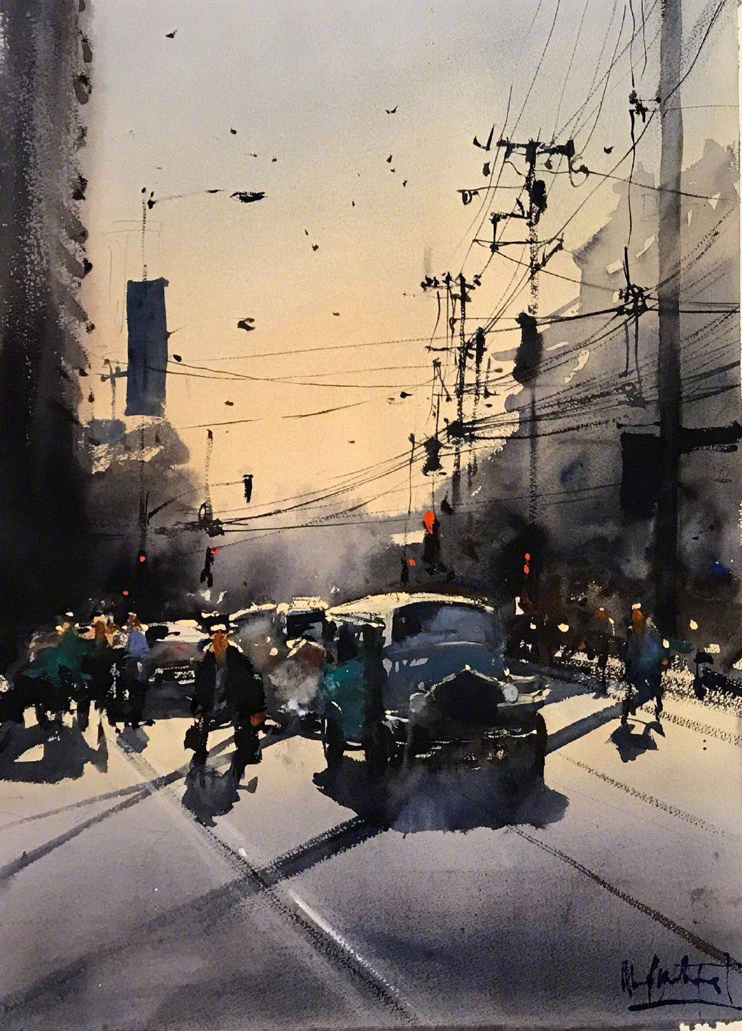 来自水彩画家 alvaro castagnet 绘画作品 | alvarocastagnet