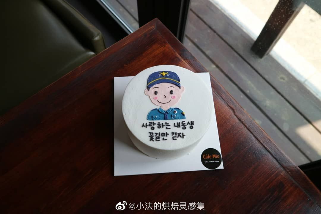 消防员,警察,士兵的简笔画蛋糕走一波