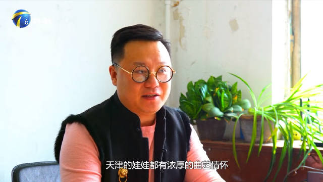 天津电视台专访相声演员张楠@七块板儿 ,聊聊天津快板