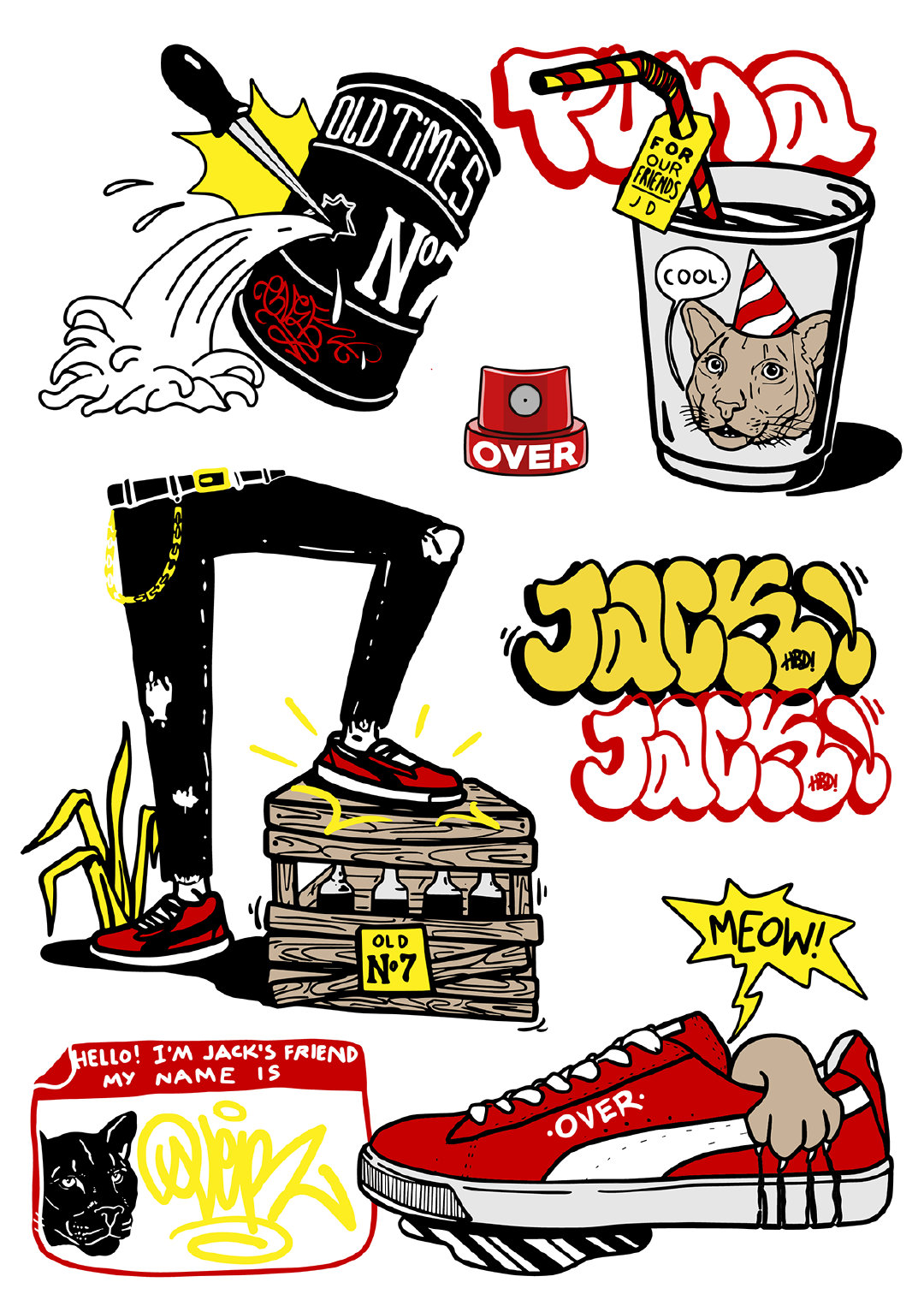 图形设计 插图 涂鸦艺术