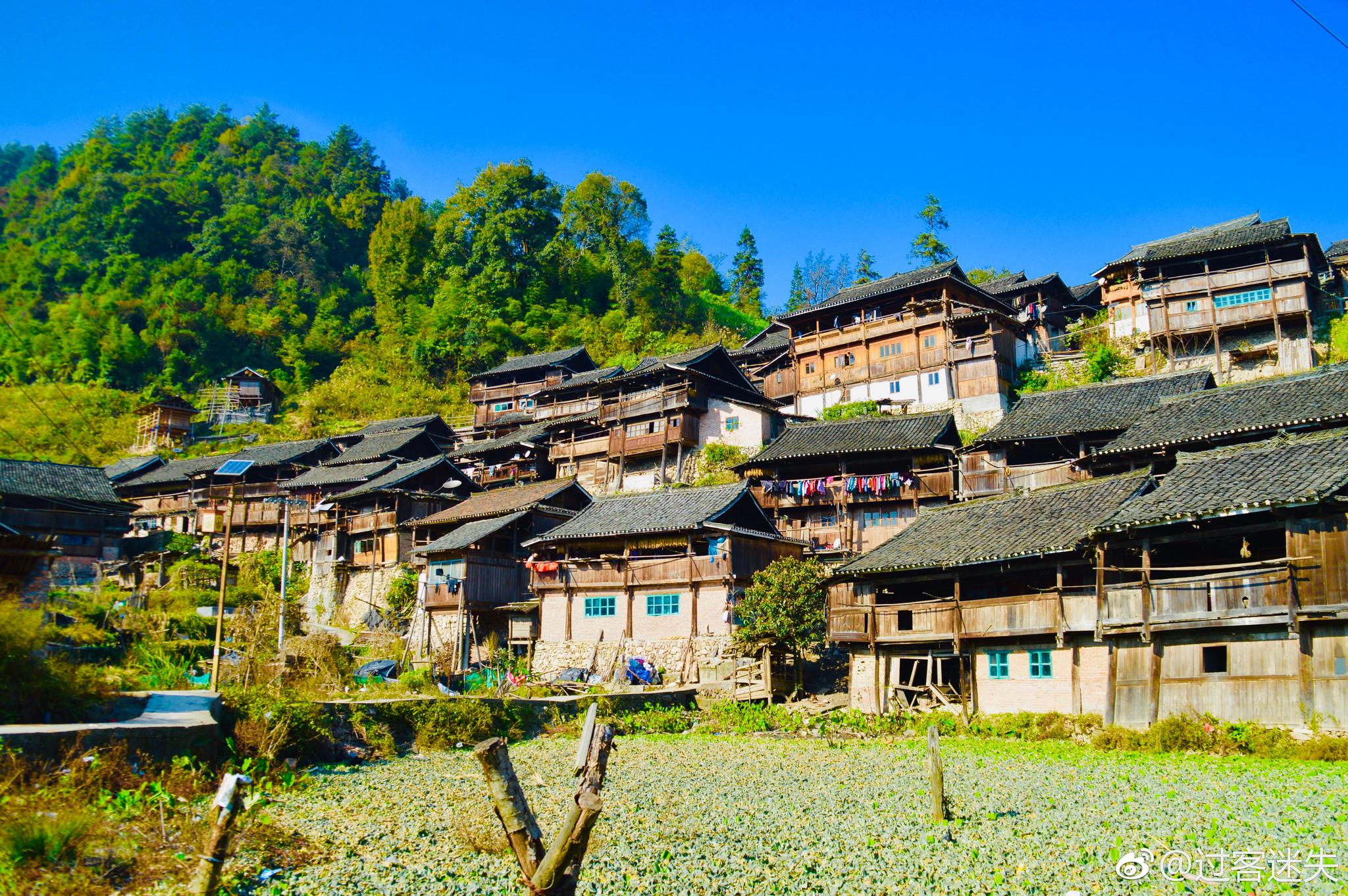 它青山环抱|贵州|高增乡|从江县_新浪新闻