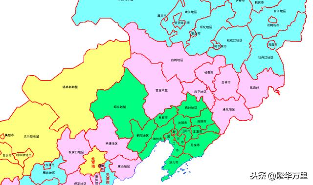 吉林省的3个县和7个旗1979年为何划入了内蒙古境内