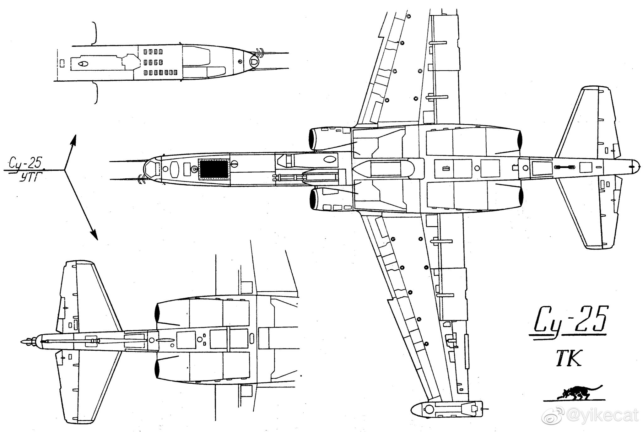 СухойСу-25tk/sukhoi su-25tk反坦克强击机(本文系鄙人翻译