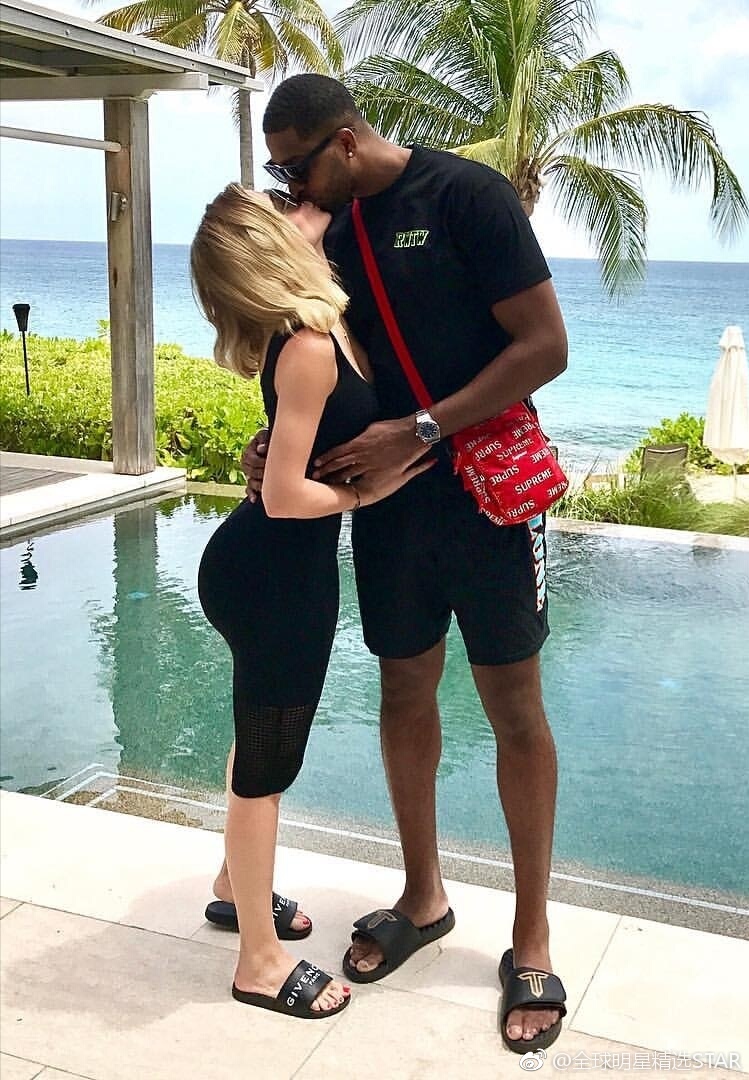 nba球星特里斯坦汤普森女友科勒卡戴珊想生二胎二人正备战