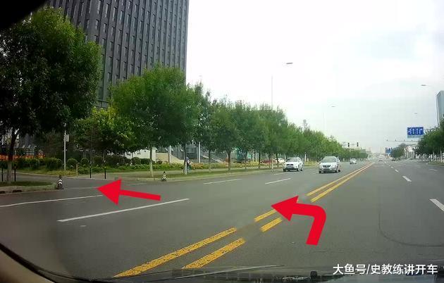 双黄虚线标志是否可以掉头10张图教练给新手司机解惑答疑