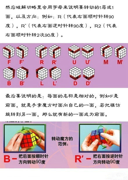 实力图解教你七步还原魔方爱玩魔方的小伙伴来收了吧