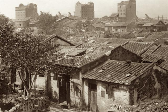 二十年代末广州,长堤大马路珠江花船