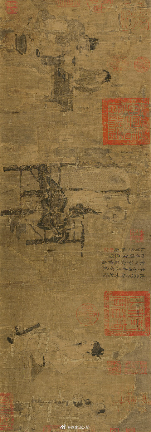 《萧翼赚兰亭图》是唐代画家阎立本创作的绘画,原本已佚