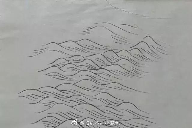 国画入门干货五种水纹的画法