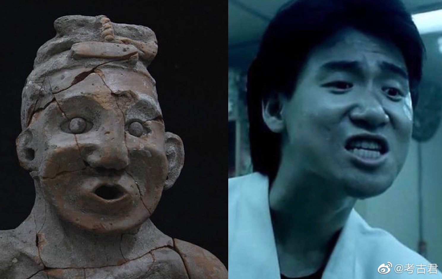 那些和文物撞脸的明星们,你们真的不是穿越过来的么_高清图集_新浪网