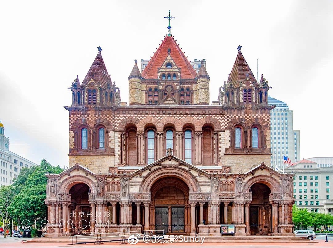 美国十大建筑之一:三一教堂.