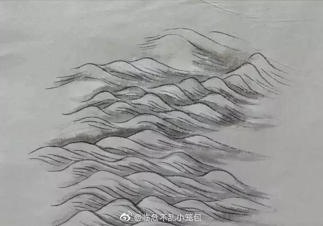 国画入门干货五种水纹的画法