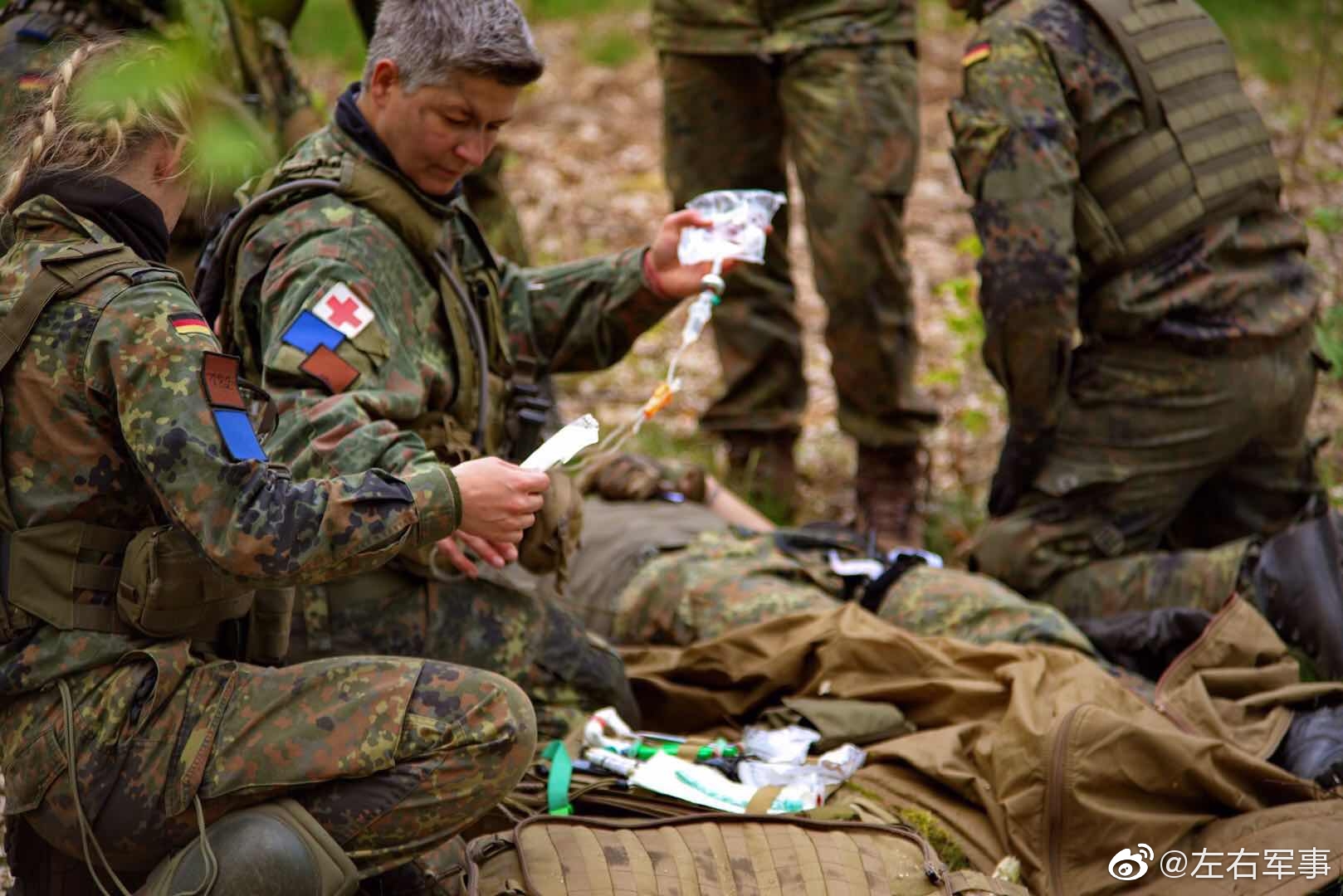 德国陆军医疗单位,曾来访我国交流